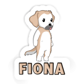 Sticker Golden Retriever Fiona Image