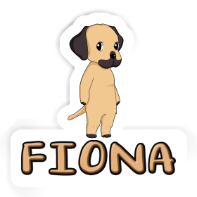 Fiona Sticker Rhodesian Ridgeback Image