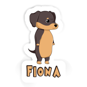 Sticker Dachshund Fiona Image