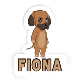 Sticker German Mastiff Fiona Image