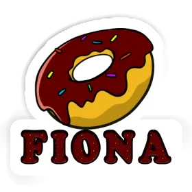 Sticker Fiona Krapfen Image