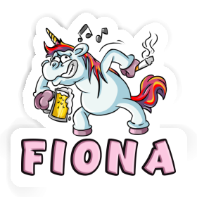 Fiona Aufkleber Einhorn Image