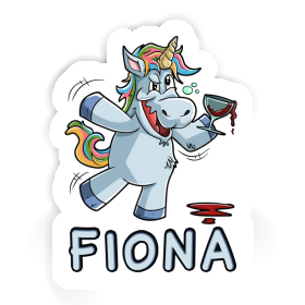 Sticker Fiona Unicorn Image