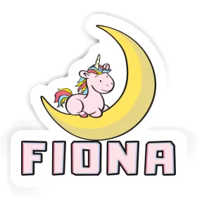 Fiona Sticker Unicorn Image