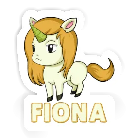 Sticker Fiona Unicorn Image