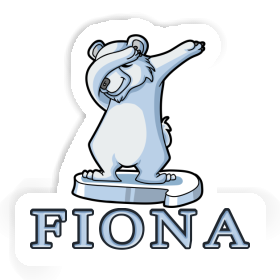 Polar Bear Sticker Fiona Image