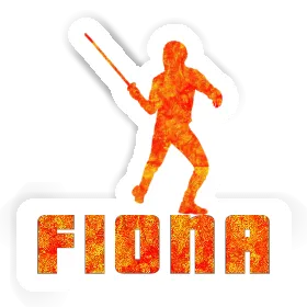 Fiona Sticker Fencer Image