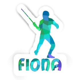 Sticker Fencer Fiona Image