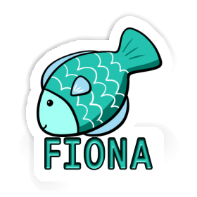 Sticker Fish Fiona Image