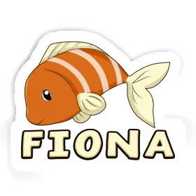 Fish Sticker Fiona Image