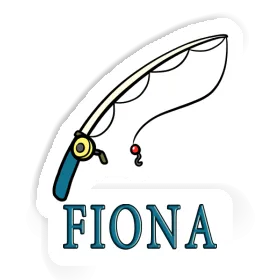 Fishing Rod Sticker Fiona Image