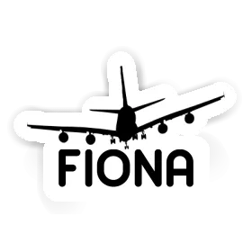 Fiona Autocollant Avion Image