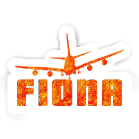 Avion Autocollant Fiona Image