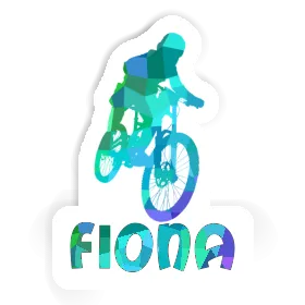 Sticker Freeride Biker Fiona Image