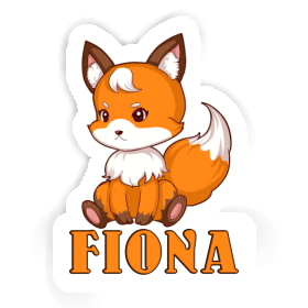 Fiona Sticker Fox Image