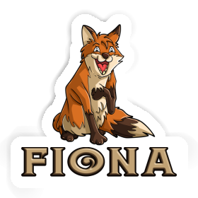 Fiona Sticker Fox Image