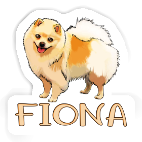 German Spitz Sticker Fiona Image