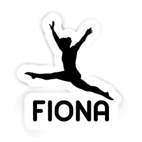 Sticker Fiona Gymnastin Image