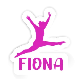 Fiona Autocollant Gymnaste Image