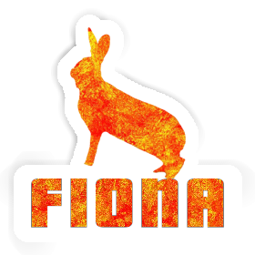 Rabbit Sticker Fiona Image