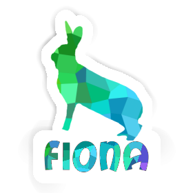 Sticker Fiona Rabbit Image