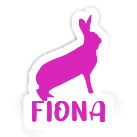 Fiona Aufkleber Hase Image