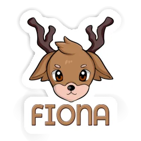 Sticker Fiona Hirschkopf Image