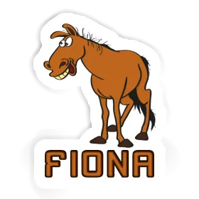 Fiona Sticker Horse Image