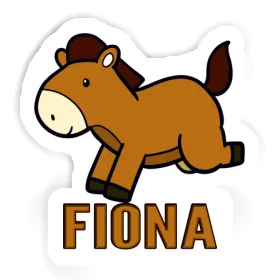 Fiona Sticker Horse Image