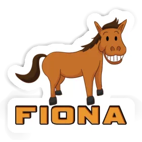 Sticker Fiona Pferd Image