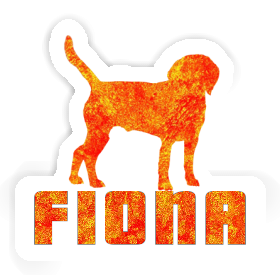 Sticker Fiona Hound Image