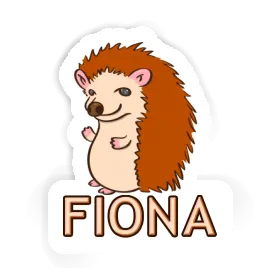 Fiona Sticker Hedgehog Image