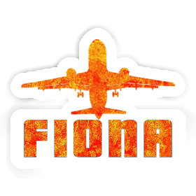 Fiona Sticker Jumbo-Jet Image