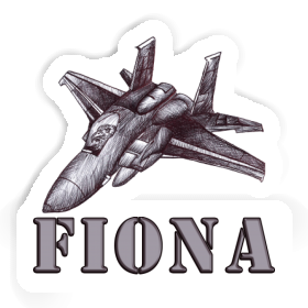 Airplane Sticker Fiona Image