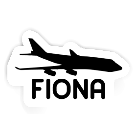 Sticker Jumbo-Jet Fiona Image