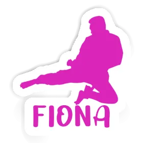 Fiona Sticker Karateka Image