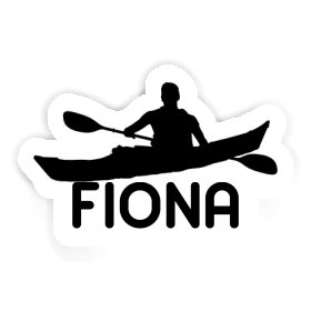 Sticker Fiona Kayaker Image