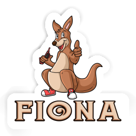 Fiona Sticker Känguru Image