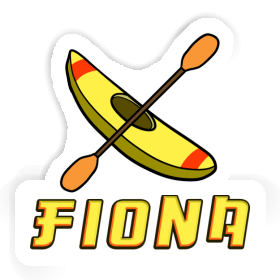 Canoe Sticker Fiona Image