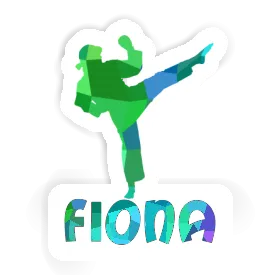 Karateka Sticker Fiona Image