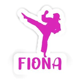 Karateka Sticker Fiona Image