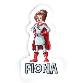 Fiona Sticker Nurse Image