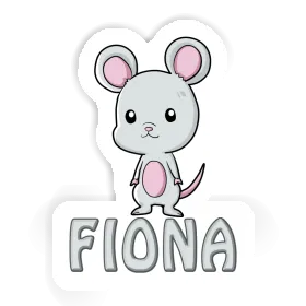 Souris Autocollant Fiona Image