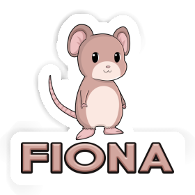 Fiona Autocollant Souris Image