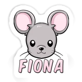 Autocollant Tête de souris Fiona Image