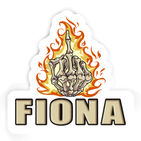 Middlefinger Sticker Fiona Image