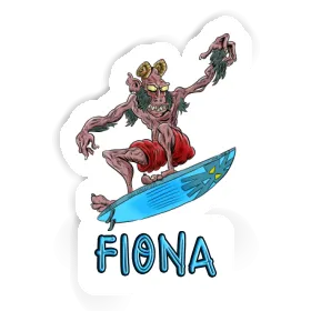 Sticker Surfer Fiona Image