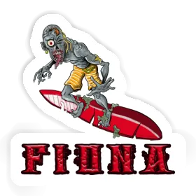 Wave Rider Sticker Fiona Image