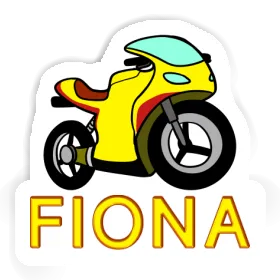 Motorbike Sticker Fiona Image