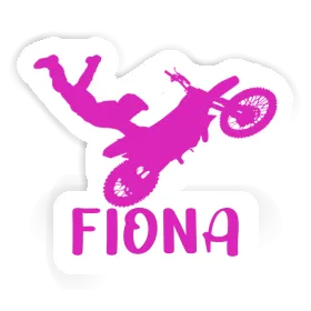 Sticker Fiona Motocross Rider Image